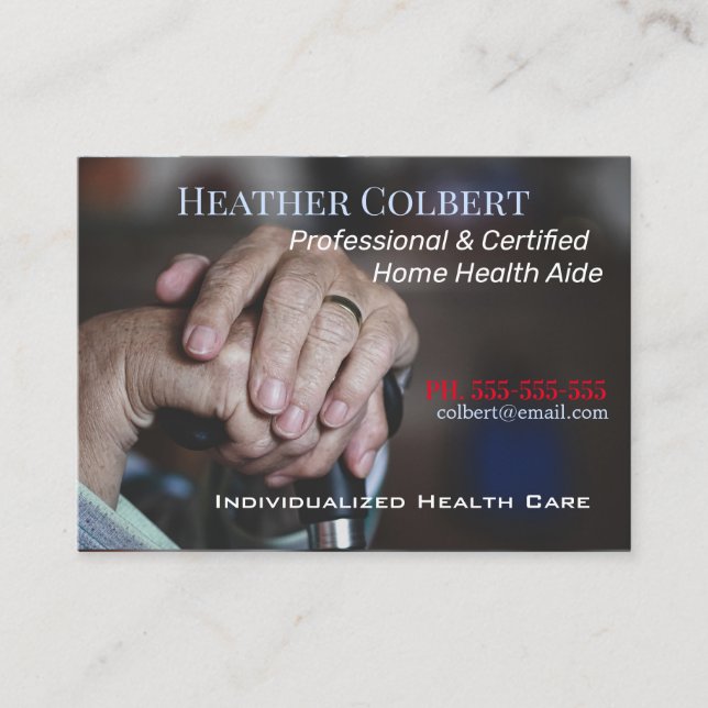 Carte De Visite Caring4U Trusty Professional (Devant)