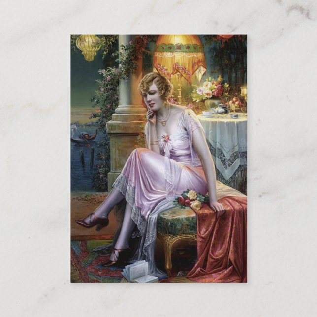 Carte De Visite Carlier : Madame élégante (Devant)