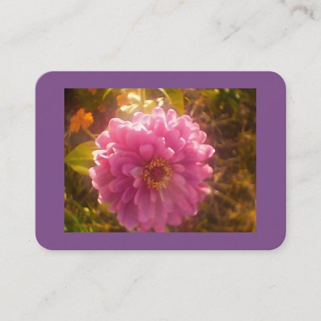 Carte De Visite Carnation (Devant)