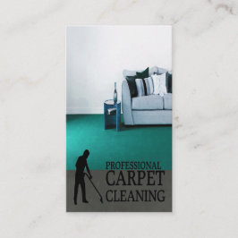 Carte De Visite Carpet Cleaning Service Business Card