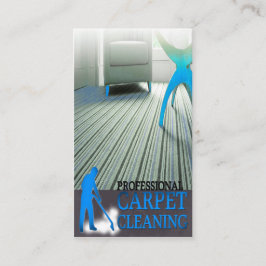 Carte De Visite Carpet Cleaning Service Business Card