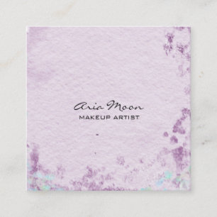 Carte de visite Carré Abstrait Lavender