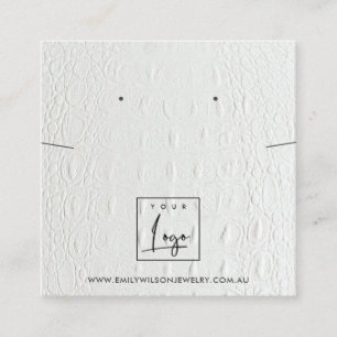 CARTE DE VISITE CARRÉ AFFICHAGE DE L'ERREUR DE LA COULEUR DE TEXTURE EN