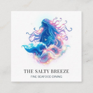 Carte De Visite Carré *~* AP13 Healing Beach WAVE Naissance de Vénus 72