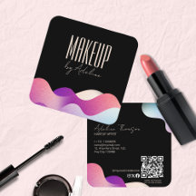 Artiste de maquillage Motif moderne Blush Pink