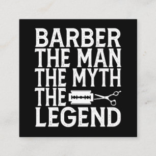 Carte De Visite Carré Barbier The Man 2024
