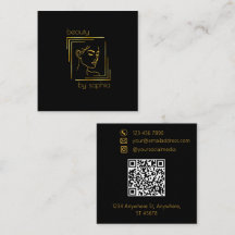 Beauty Parlour | Salon des cheveux | Noir & Or