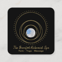 *~* Boho Gold Géométrie Sacrée Luna Lune lunaire