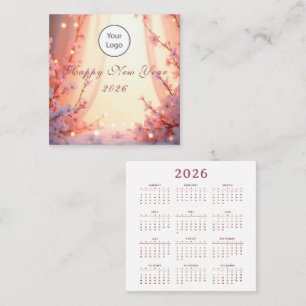 Carte De Visite Carré Bonne année 2026