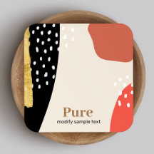 Brosse Or tendance Formes de peinture d'art Abstra