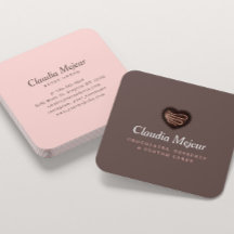 Brown moderne simple boulon au chocolat