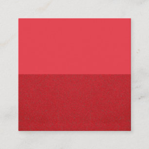 Carte De Visite Carré Carte de Carré à fractionnement rouge tomate perso