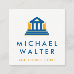 Carte De Visite Carré Conseil juridique   Procureur