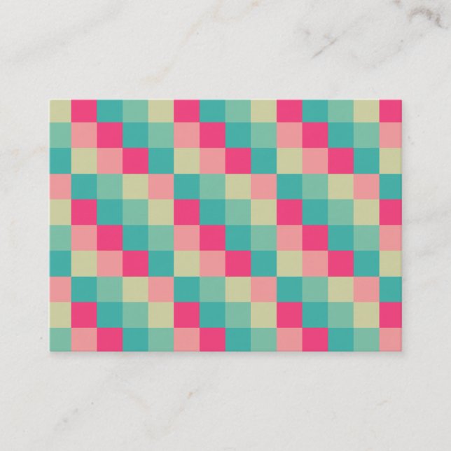 Carte De Visite Carré couleur 013 (Devant)