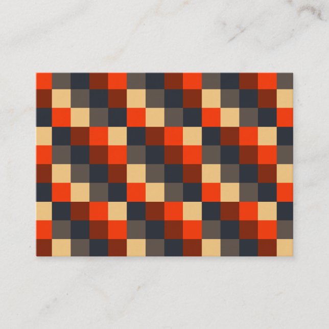 Carte De Visite Carré couleur 02 (Devant)