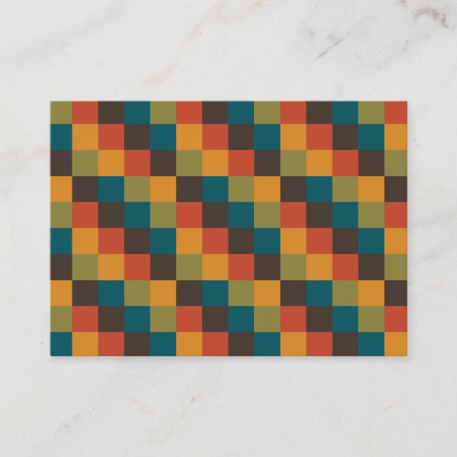 Carte De Visite Carré couleur 03 (Devant)