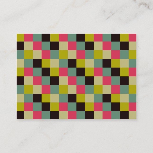 Carte De Visite Carré couleur 06 (Devant)