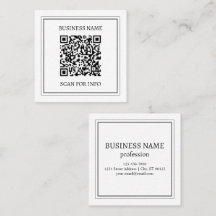 Créer un code QR scannable | Noir & Blanc
