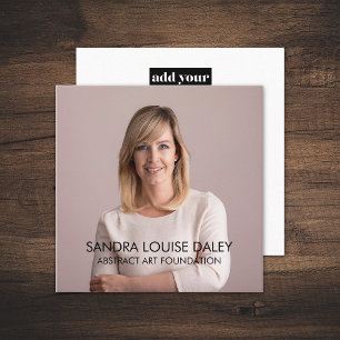 Carte De Visite Carré Directeur Marketing Consultant Gestionnaire Profes