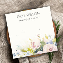 Écran d'oreille fleurie Rose chic Blush