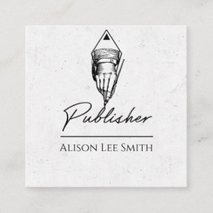 Carte De Visite Carré Éditeur