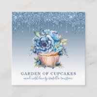 Elégant Aquarelle Cupcake Baker Chef pâtissier