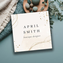 Élégant code QR en or d'ivoire de Parties scintill