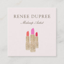 Elégant Pink Sequin Lipstick maquillage Artiste Be