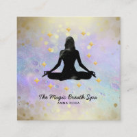 *~ Femme Yoga méditation d'or Mindfulness Parties