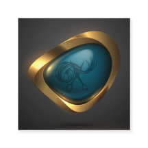 Gold Logo moderne Coiffeur professionnel