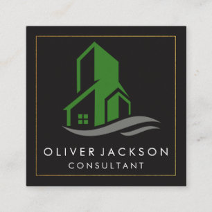 Carte De Visite Carré Icône Générer