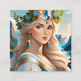 Carte De Visite Carré Il y a quelque chose de spécial et unique dans Sca