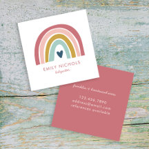 Joli Rainbow Pink Navy Mustard Boho Babysitter