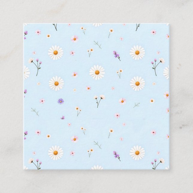 Carte De Visite Carré Lilac Bloomlets  (Devant)