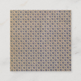 Carte De Visite Carré Livre Motif antique III