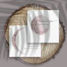 Lune mystique rose pâle Élégant