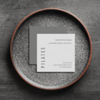 Minimal moderne simple Pilates gris