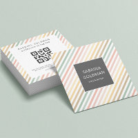 Pastel Vert Corail rose Grandes Jaunes Corail QR C