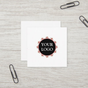 Carte De Visite Carré Personnalisé Personnalisé Votre Propre Logo Carr