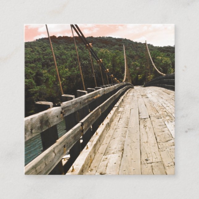 Carte De Visite Carré pont de castor (Devant)