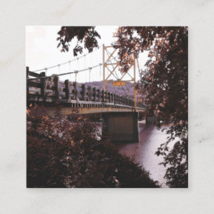 Carte De Visite Carré pont de castor