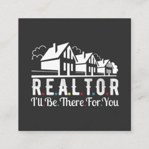 Carte De Visite Carré Realtor là pour votre maison