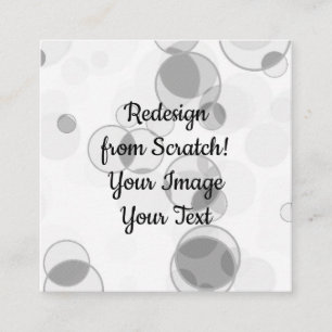 Carte De Visite Carré Redesign from Scratch - Créez votre propre