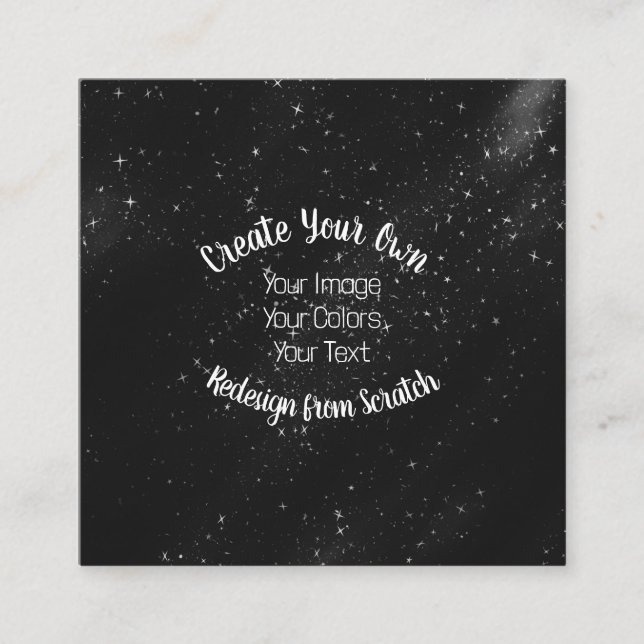 Carte De Visite Carré Redesign from Scratch - Créez votre propre (Devant)