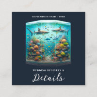 Requins & Poissons Aquatique Aquarelle Aquarium Ma