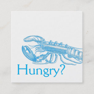 Carte De Visite Carré Restaurants Für