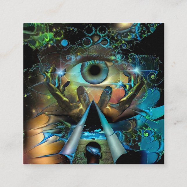 Carte De Visite Carré Révélation (Devant)