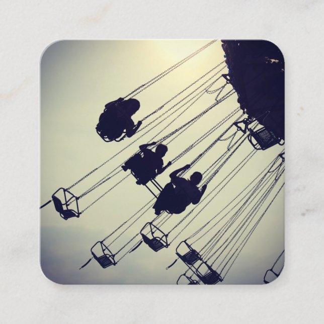 Carte De Visite Carré Rond-point (Devant)