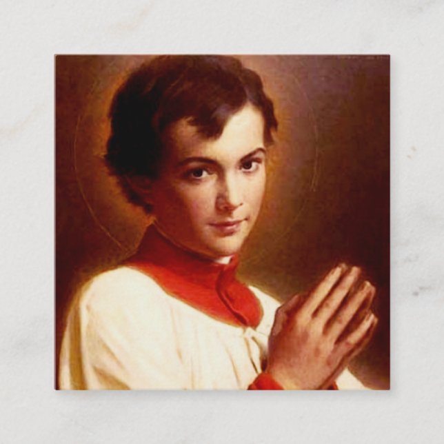 Carte De Visite Carré Saint Dominic Savio (Devant)