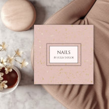 Salon de ongles rose simple Pastel Manicuriste